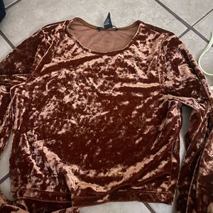 forever21 suede long sleeve